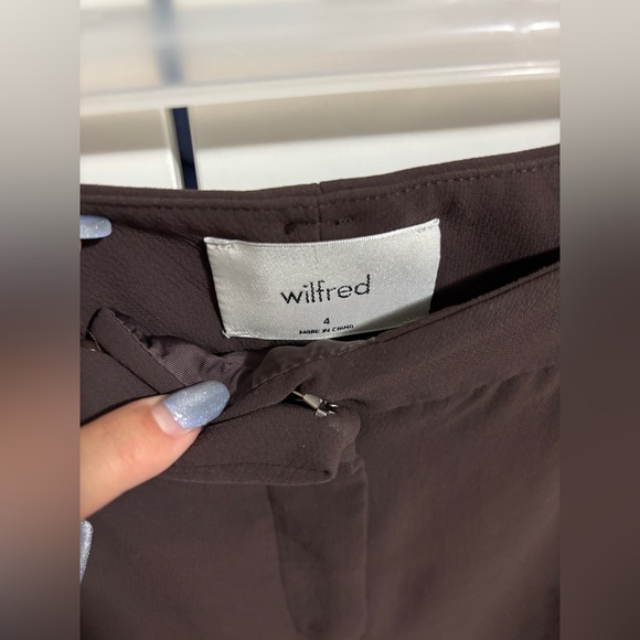 Aritzia Wilfred Brown Trousers - Picture 5 of 5